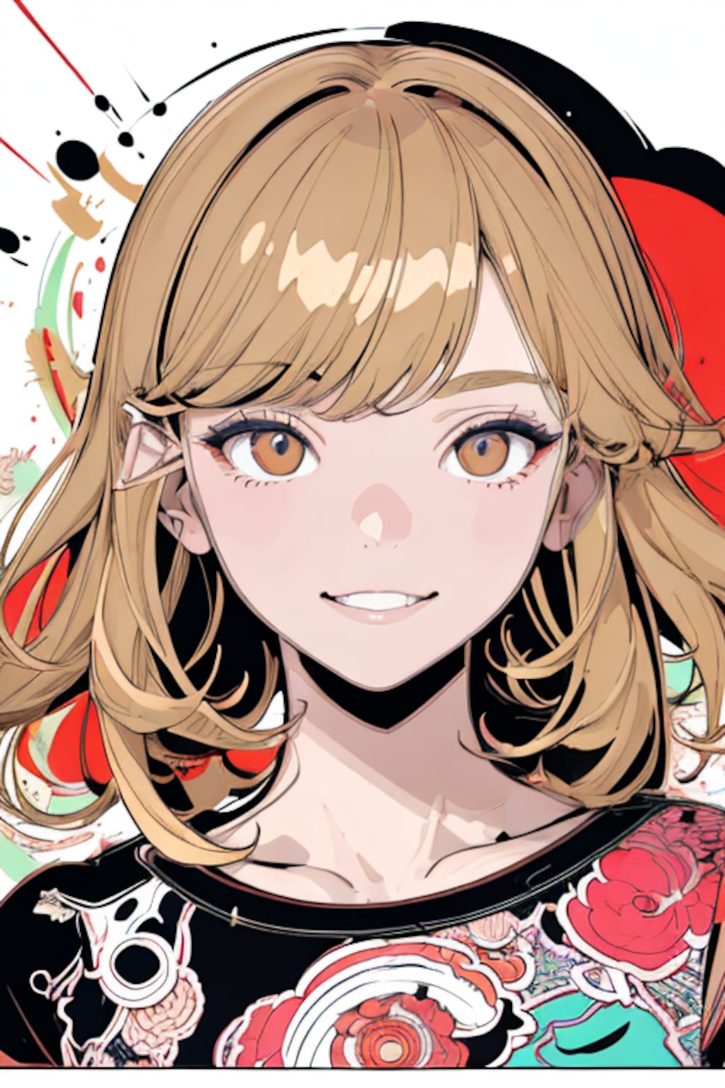 ブロンドかわいい女の子