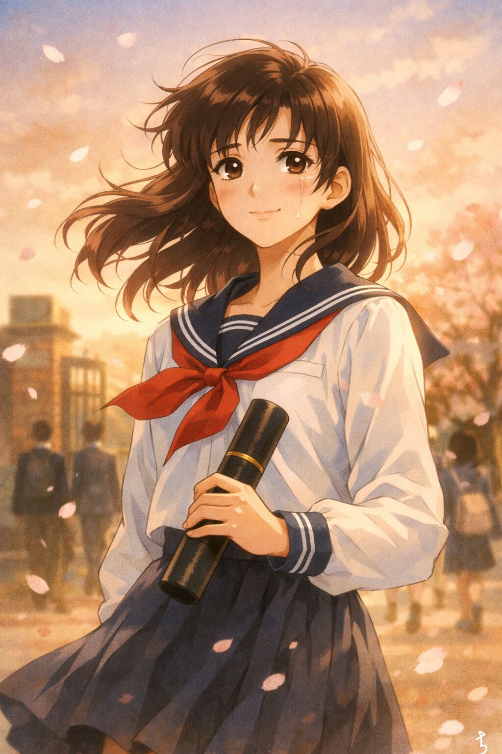 「Umwe wese muri bo, mu gihe c'ugusozera amashure no muri iyo mpera z'umwaka••••」 | の人気AIイラスト・グラビア