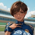 レースクイーン時代の日焼け彼女 5枚目