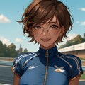レースクイーン時代の日焼け彼女 8枚目