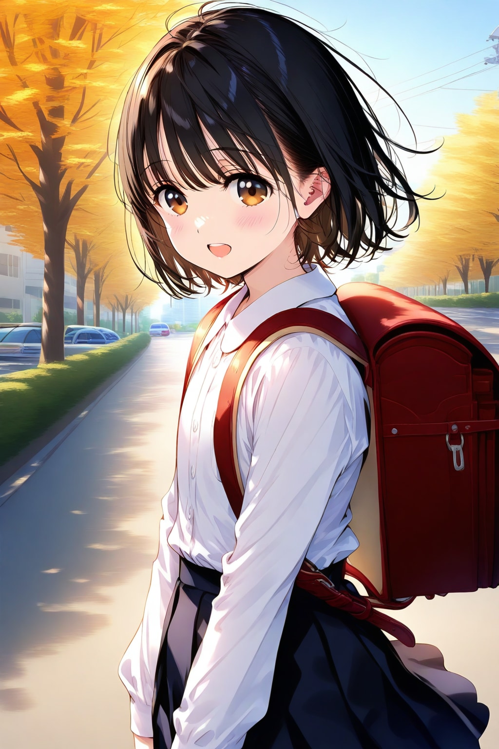 秋の小学生 11歳