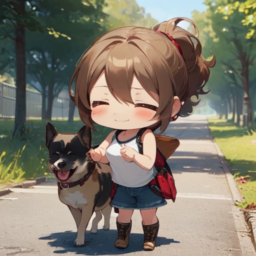 ワンちゃんと一緒