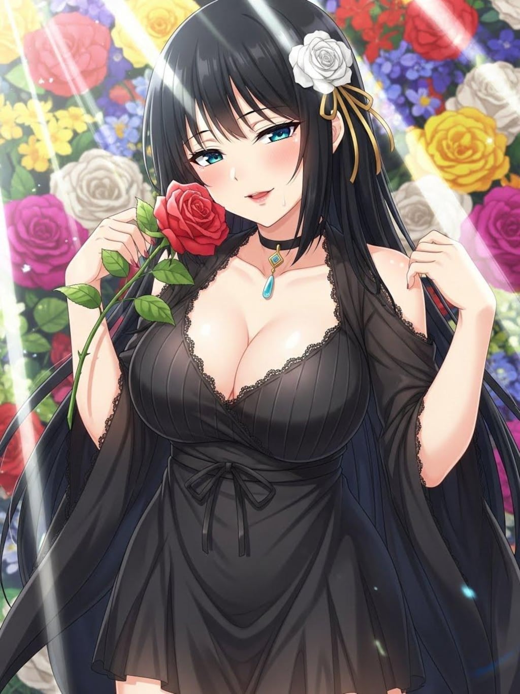 薔薇のお姉さま　ImageFX　(２枚)