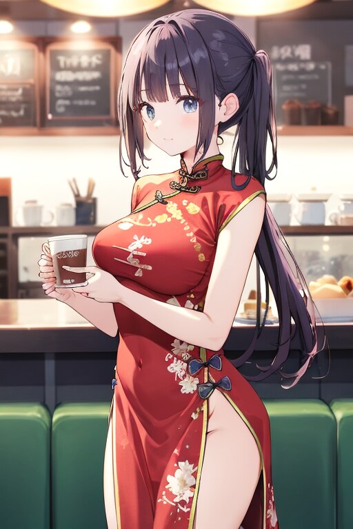 チャイナドレス07 | の人気AIイラスト・グラビア