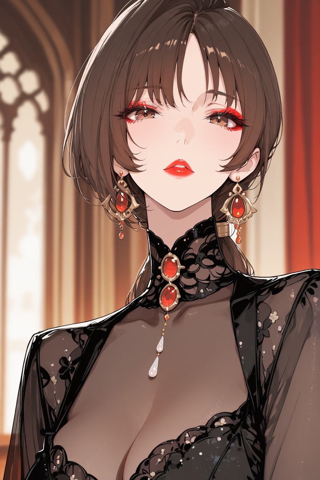 紅の装飾