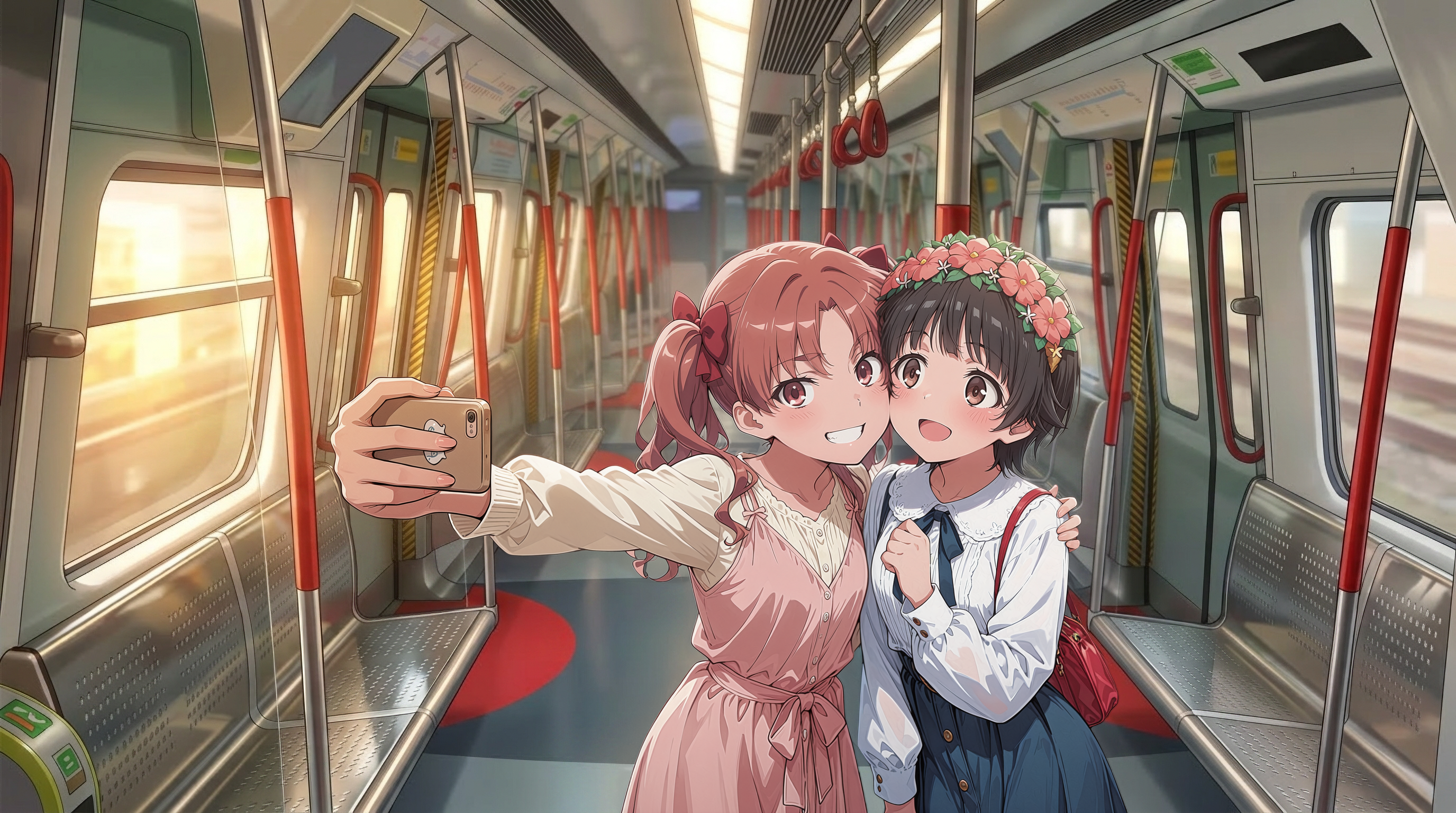 その頃、南行きのMLRでは？黒子と初春も大囲へ！ - 6.6