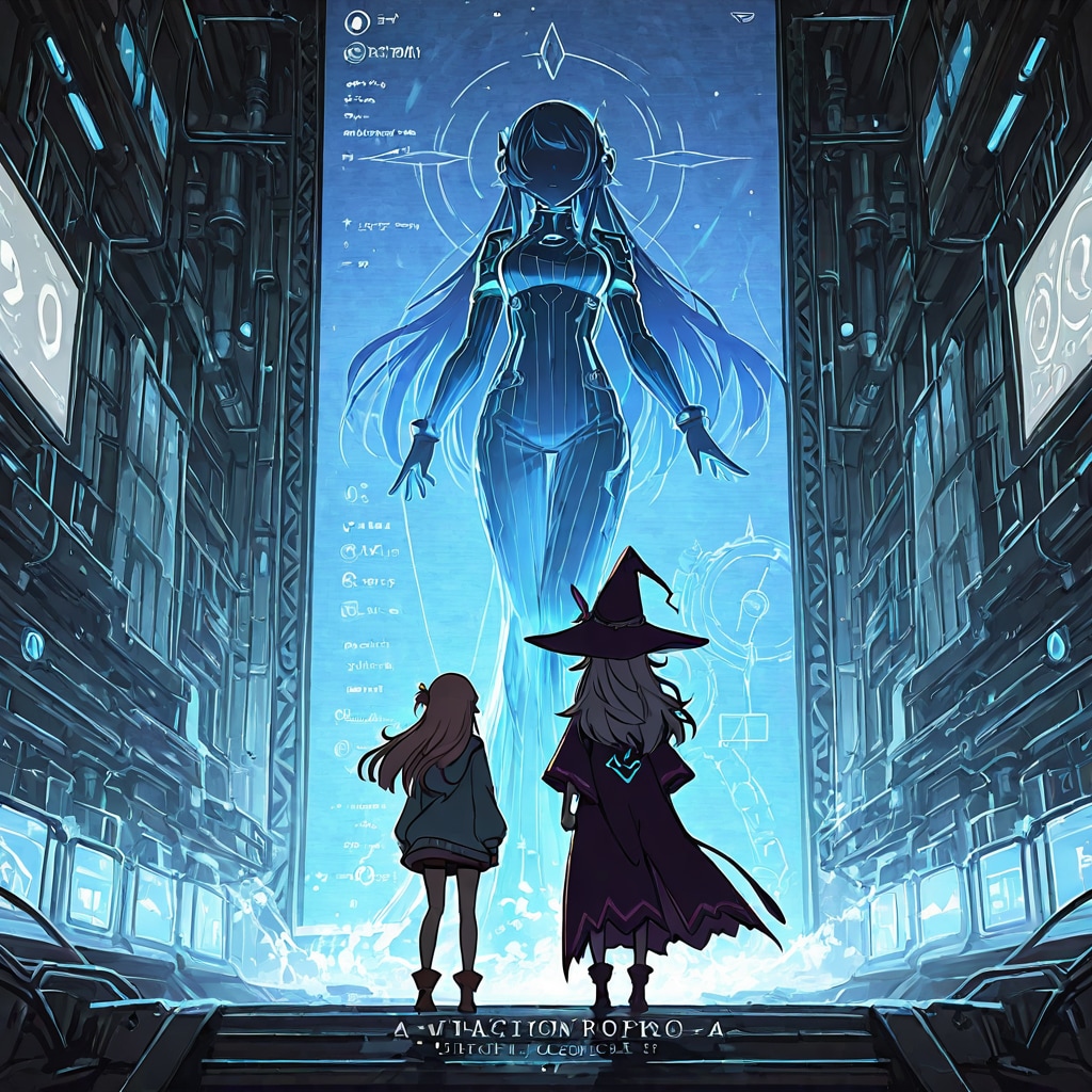 架空ゲーム:青きAIの覚醒と魔女の邂逅