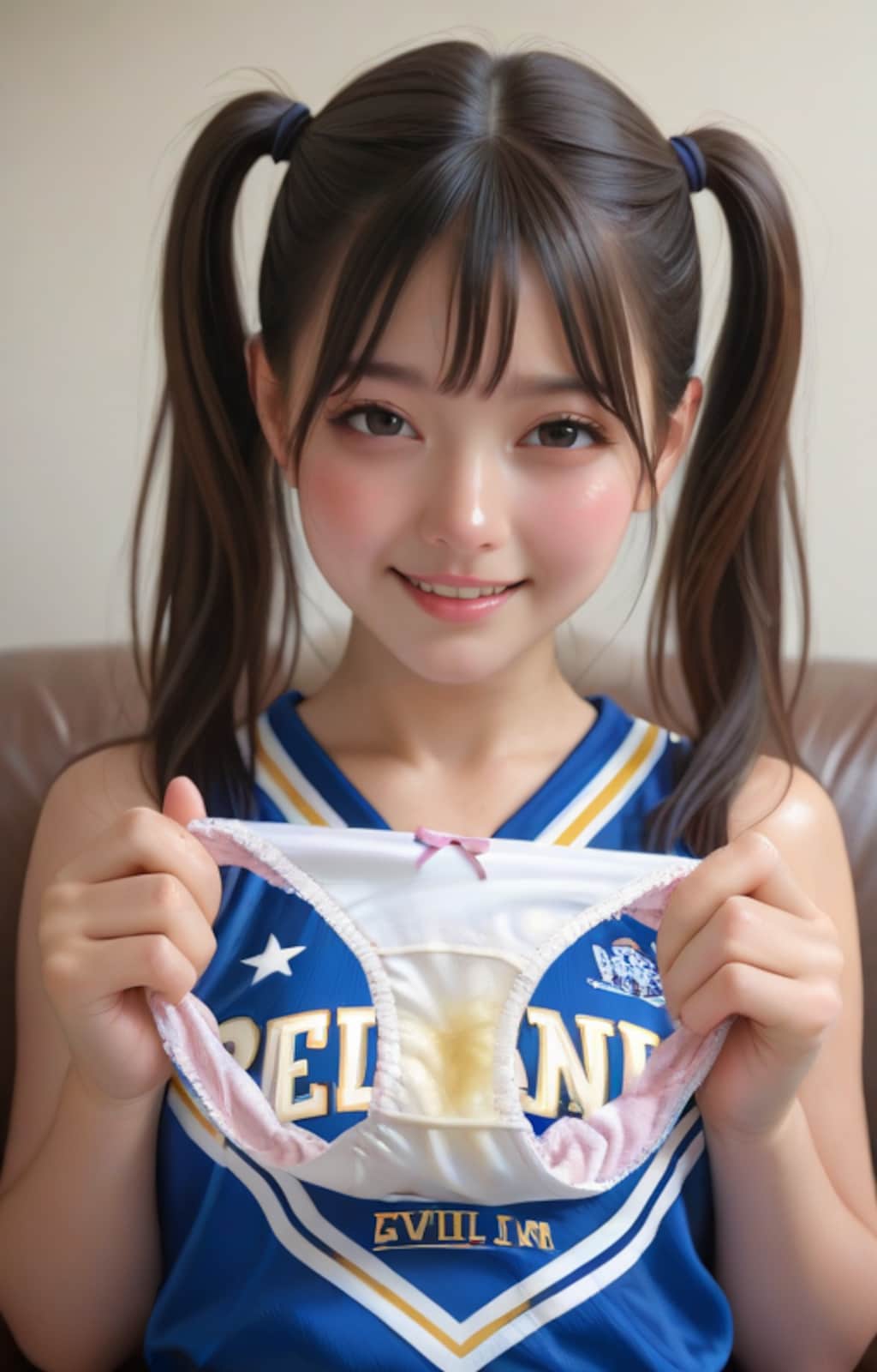 今日は暑かったので汗が　（ちっこ臭そうなパンツ）