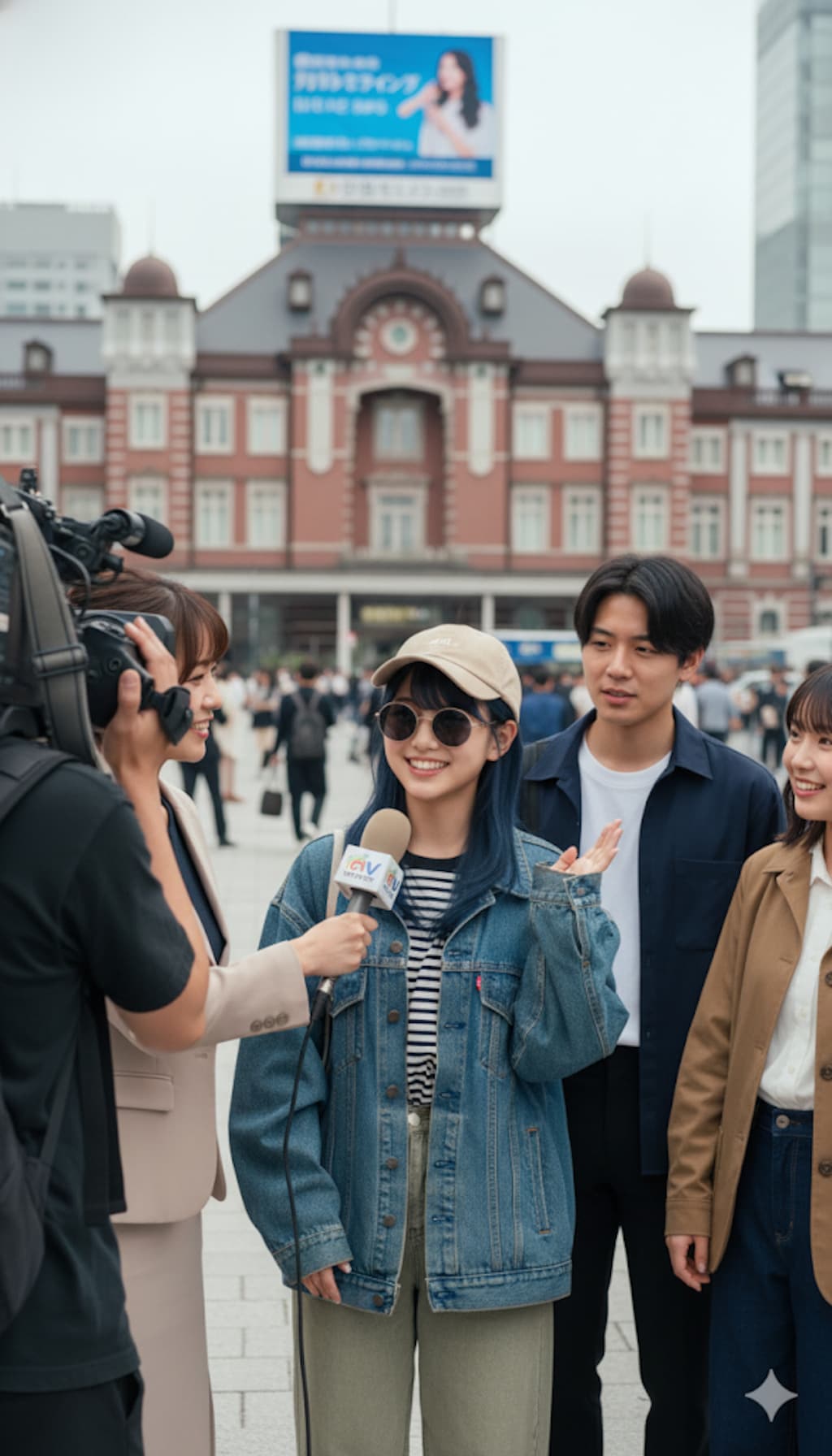 街頭インタビュー