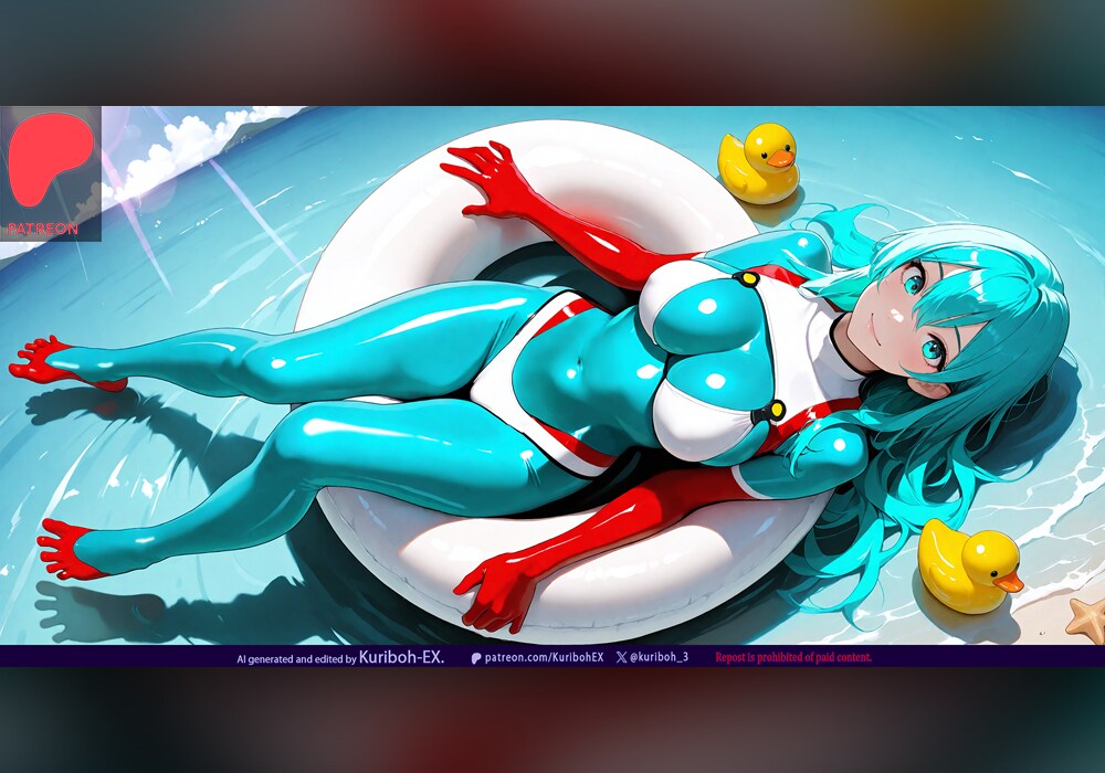 ヘッダー用イラストな蒼葉💙🍀✨