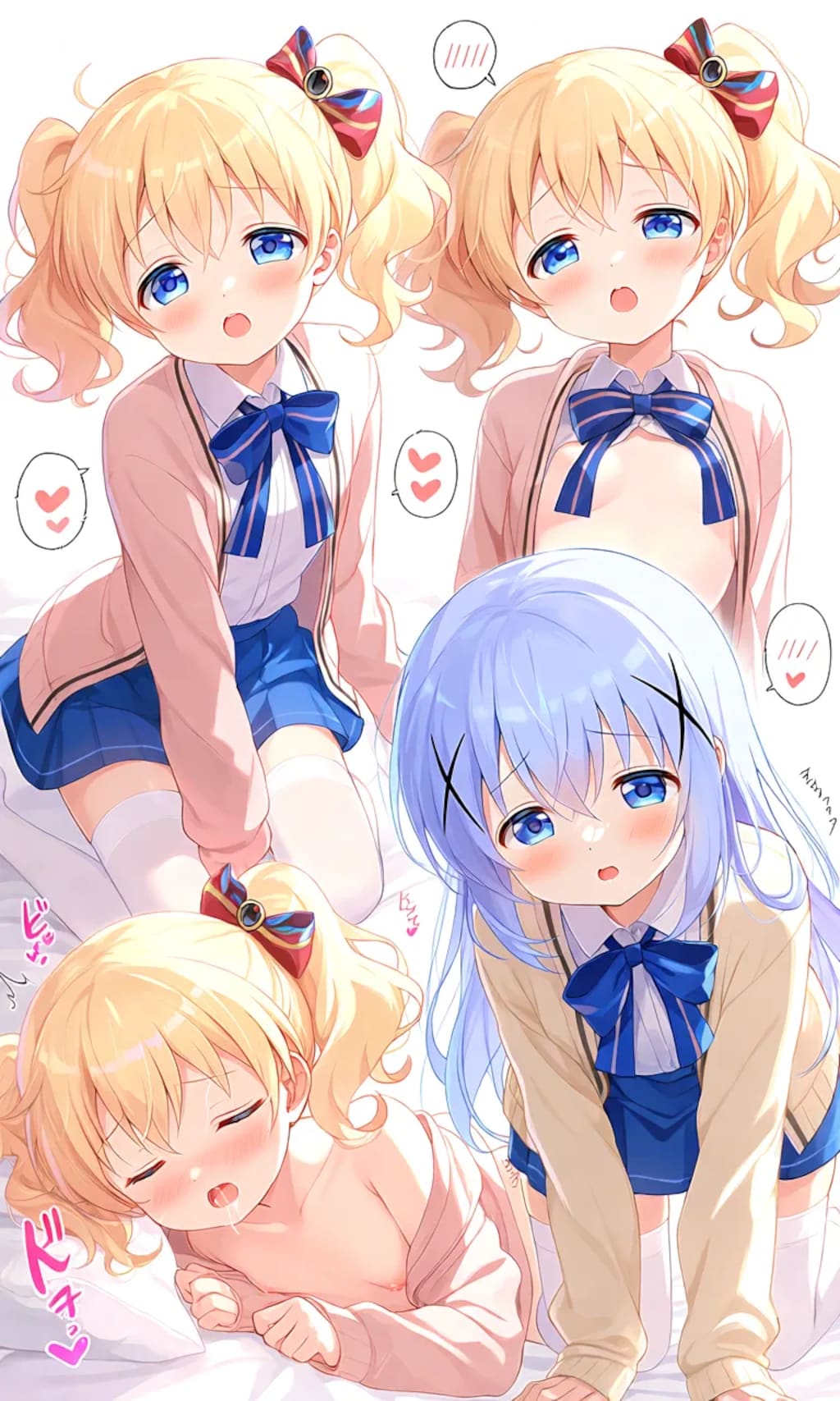 チノ✗アリス本　（フルカラー、R18）