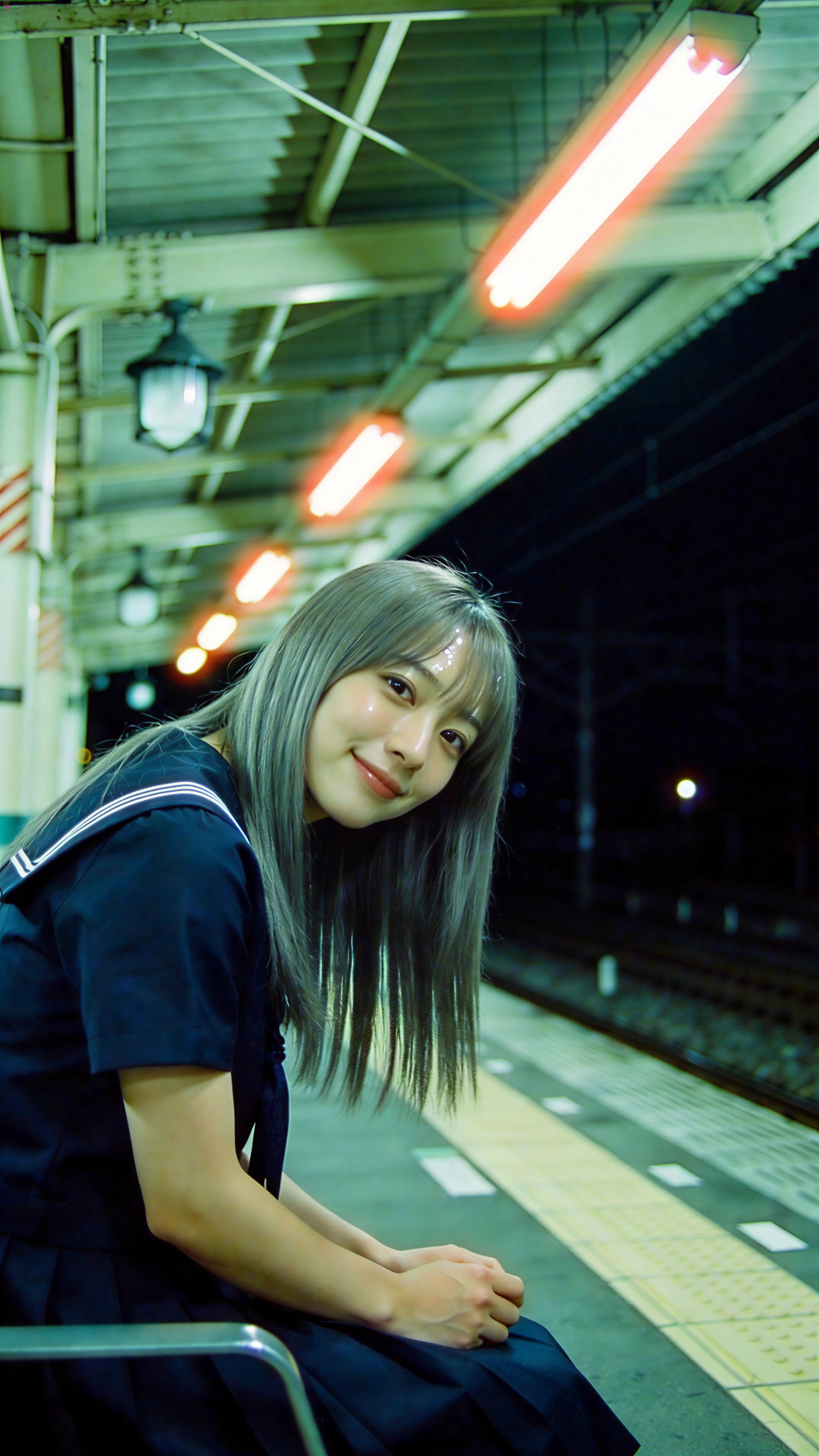 Between Trains and Midnight | の人気AIイラスト・グラビア