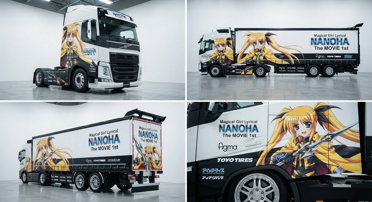 フェイトテスタロッサ痛車ボルボトラック | の人気AIイラスト・グラビア