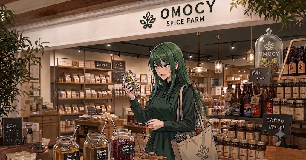 OMOCY SPICE FARMでの小さな幸せ