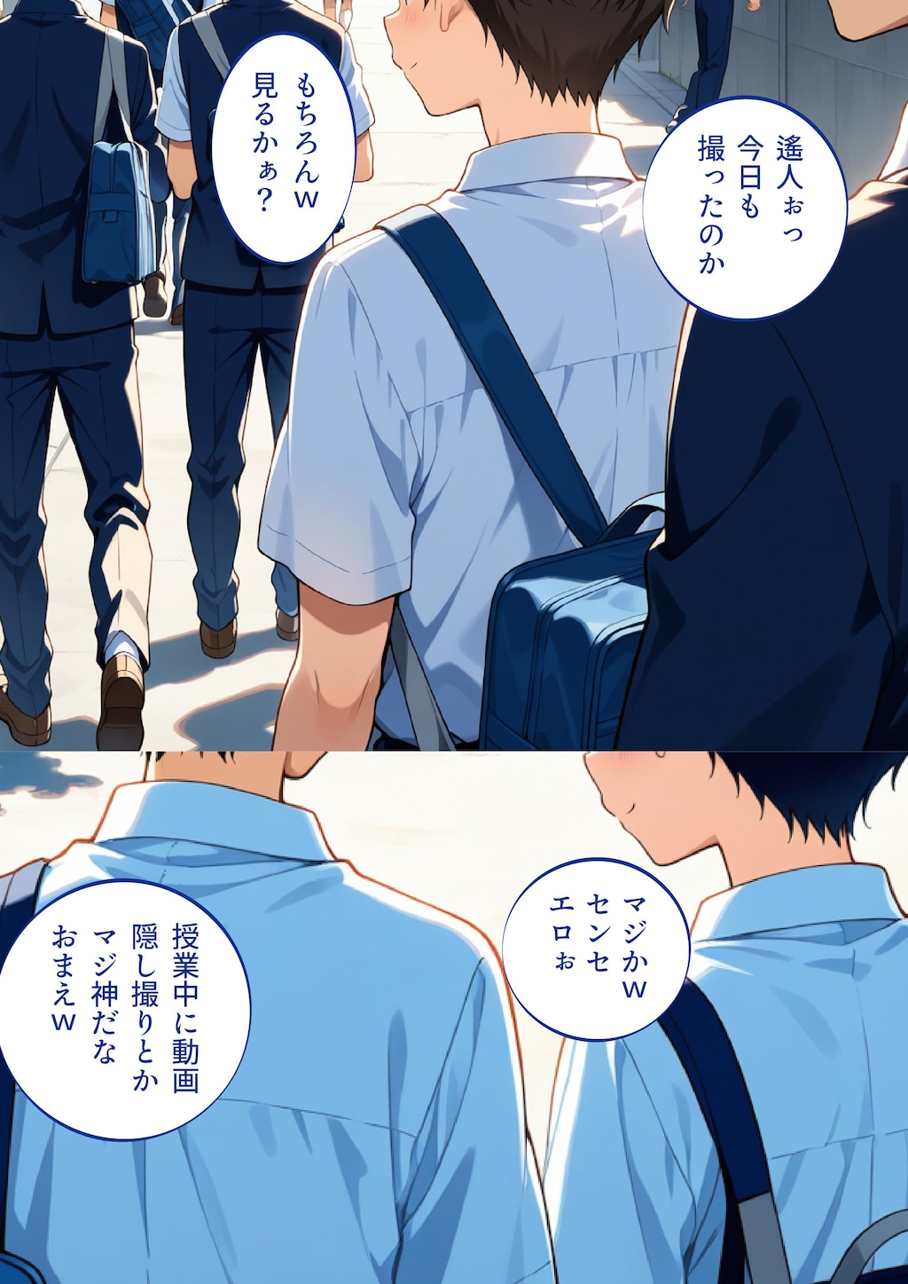 💮体験版💮林●学校で生●に輪●されまくる女教師「橘沙由理」 1/3