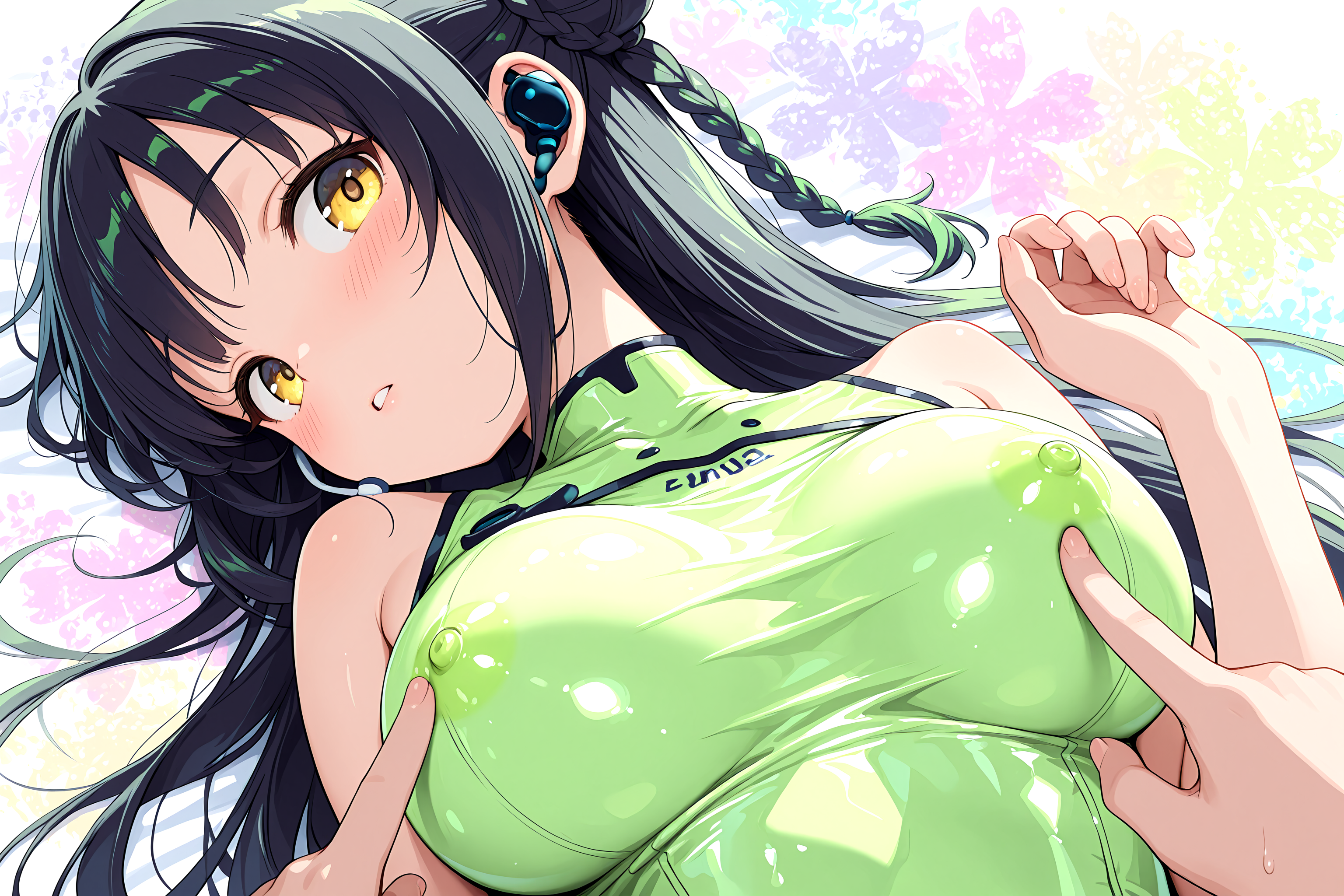 濡れ光る曲線