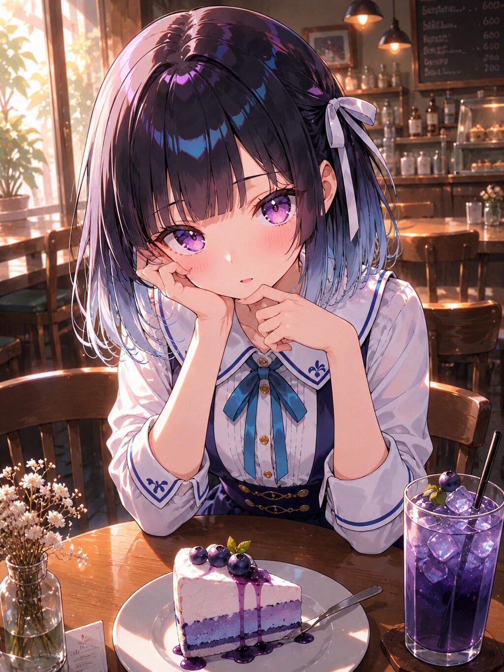 あざとい子と同席