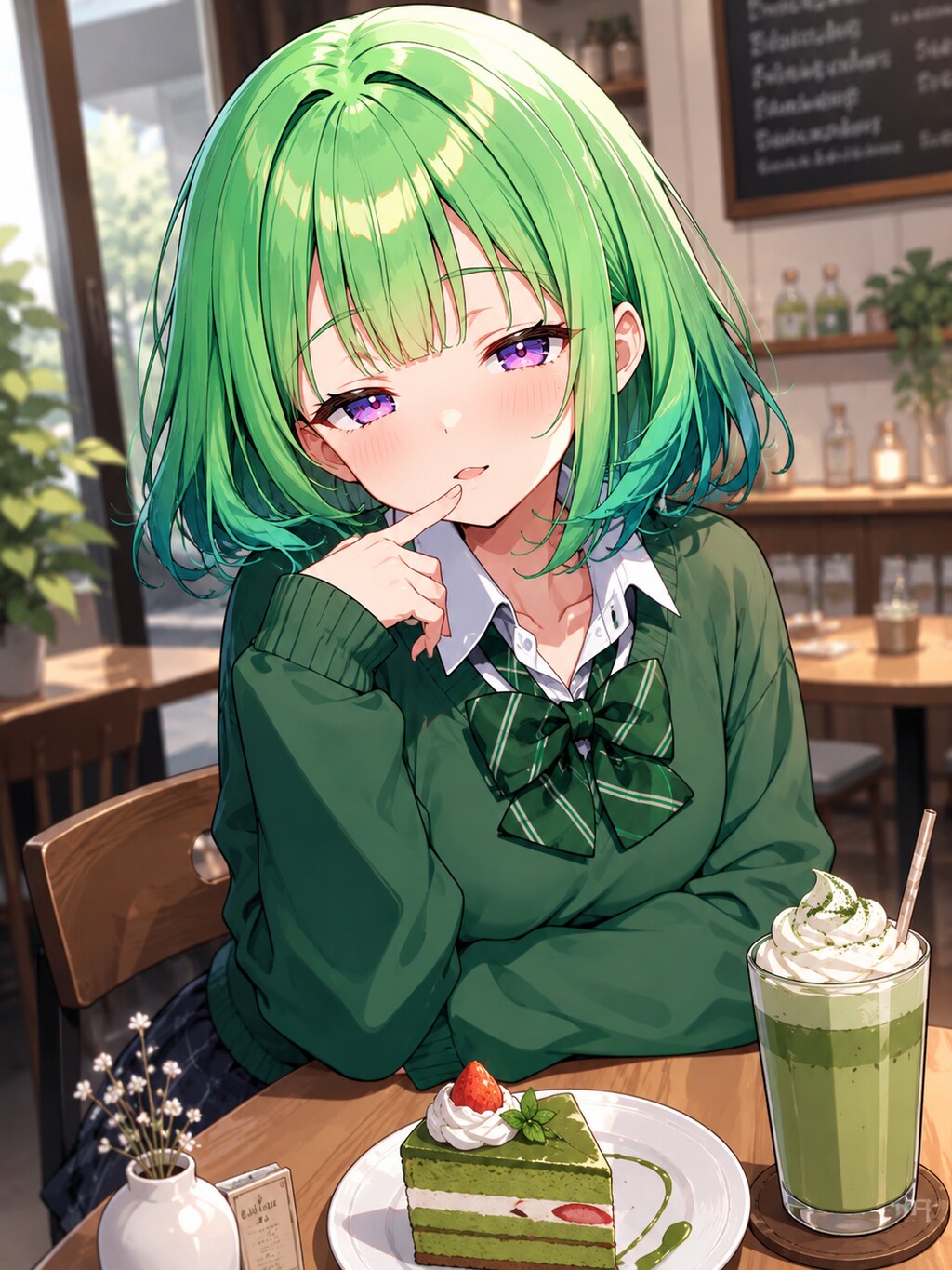 あざとい子と同席