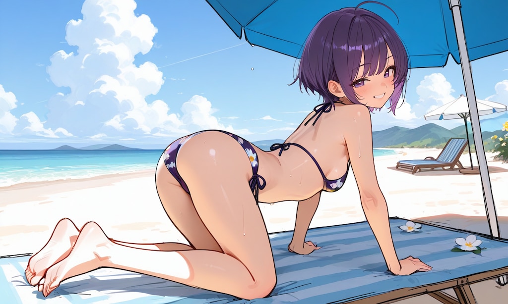 リゾートデート　烏夜ちゃん