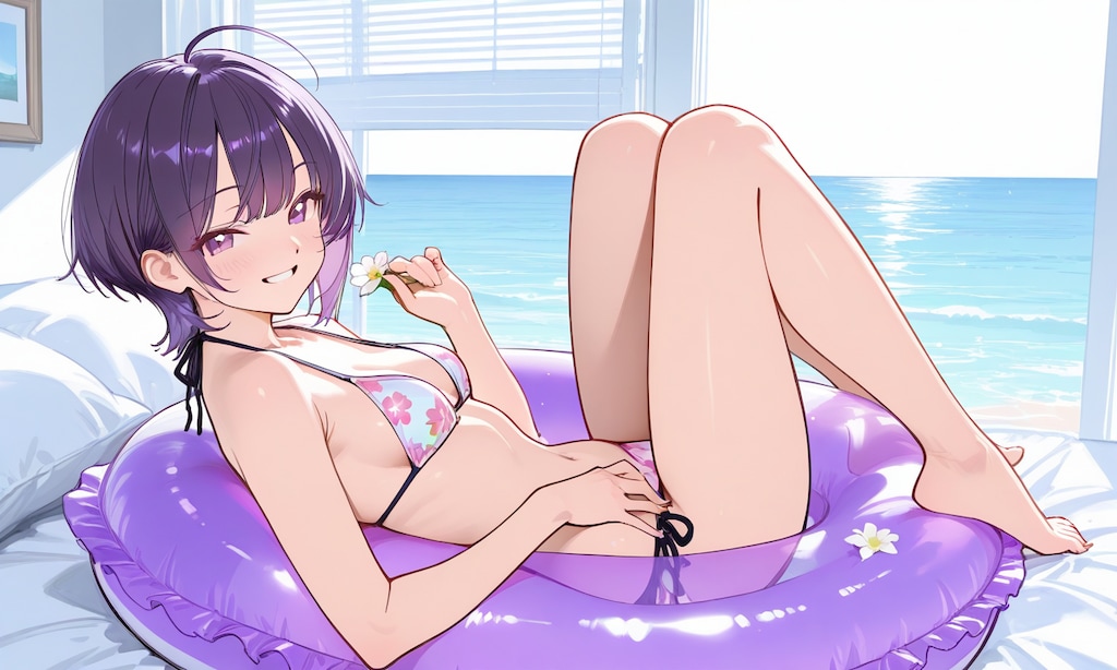 リゾートデート　烏夜ちゃん