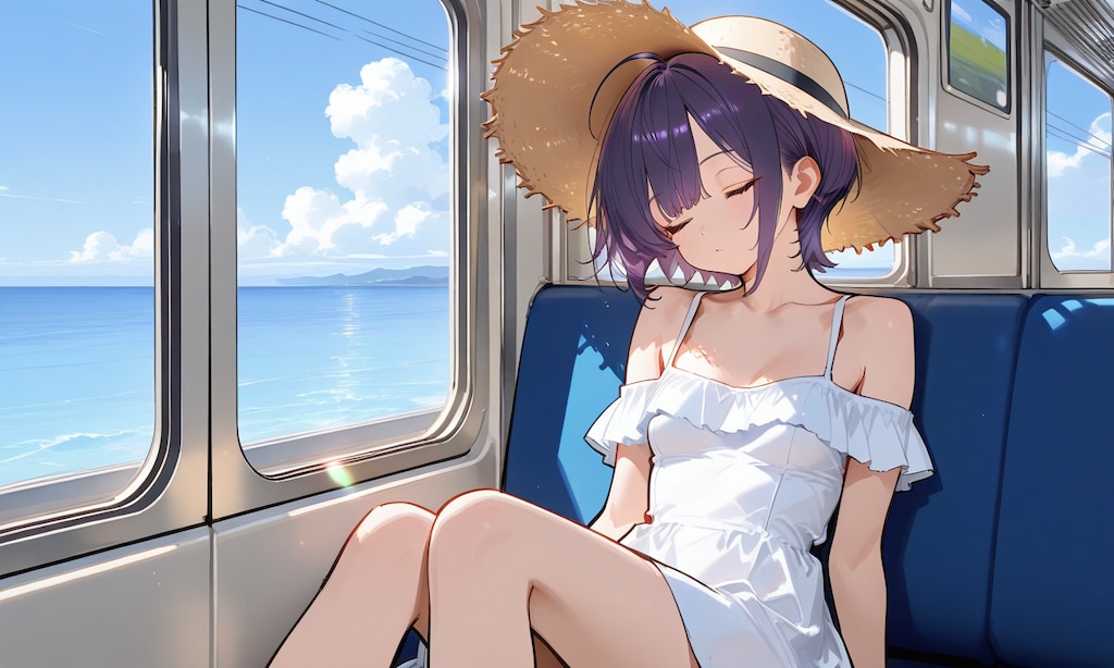 リゾートデート　烏夜ちゃん