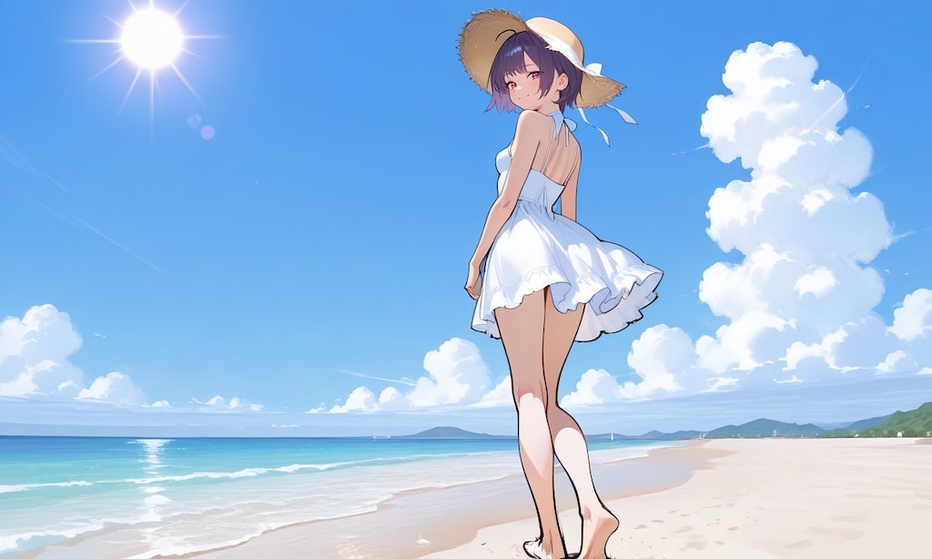 リゾートデート　烏夜ちゃん