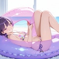 リゾートデート　烏夜ちゃん 4枚目