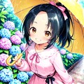 雨の日の桃花 2025 2枚目