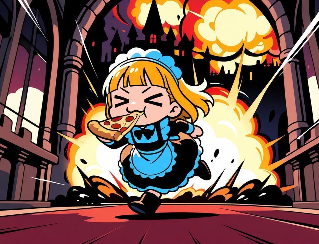 ついに攻めて来た魔王軍を迎撃に向かう系メイドちゃん💥💥💥※間食アリ