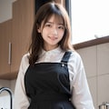 エプロン姿の女性 7枚目