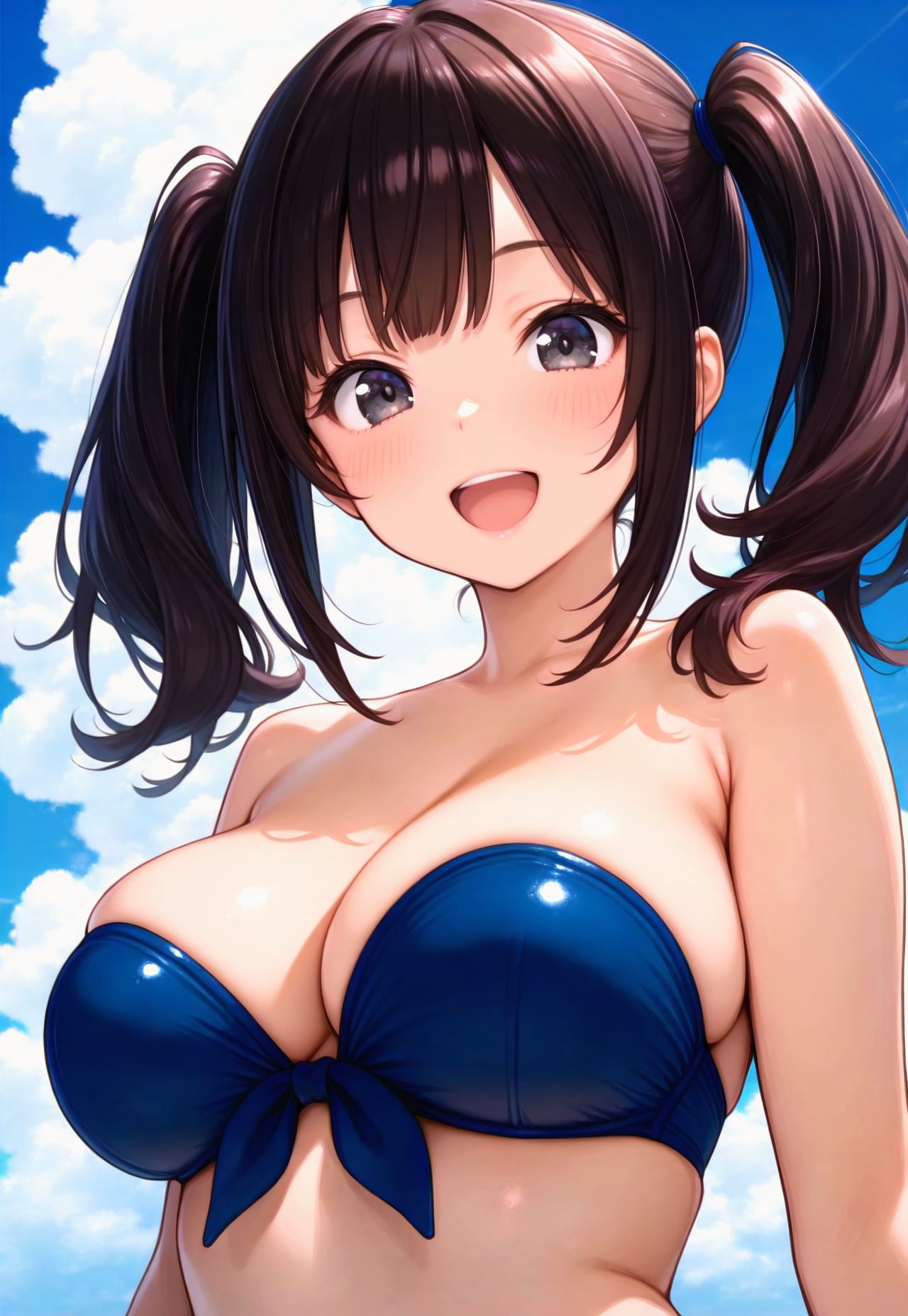 1732（紺のビキニ）