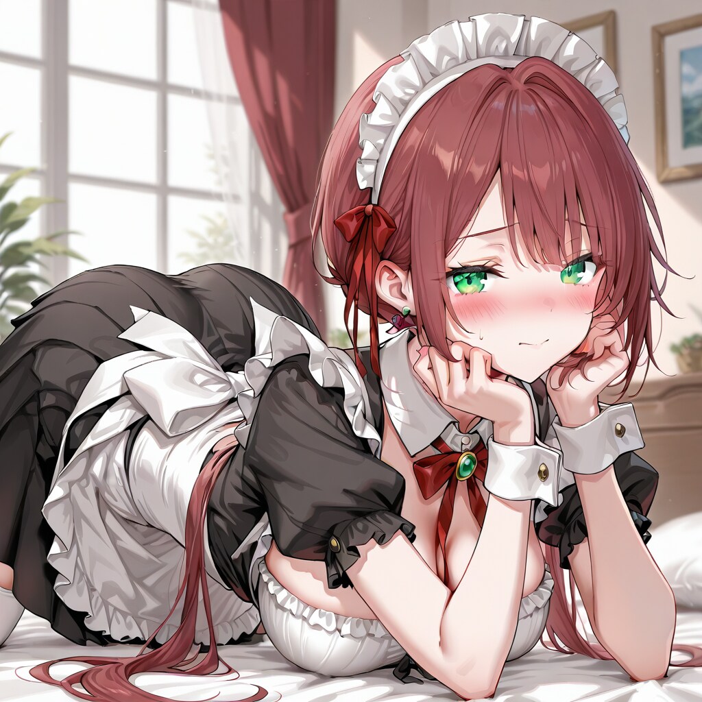 素晴らしいお尻のメイドさん
