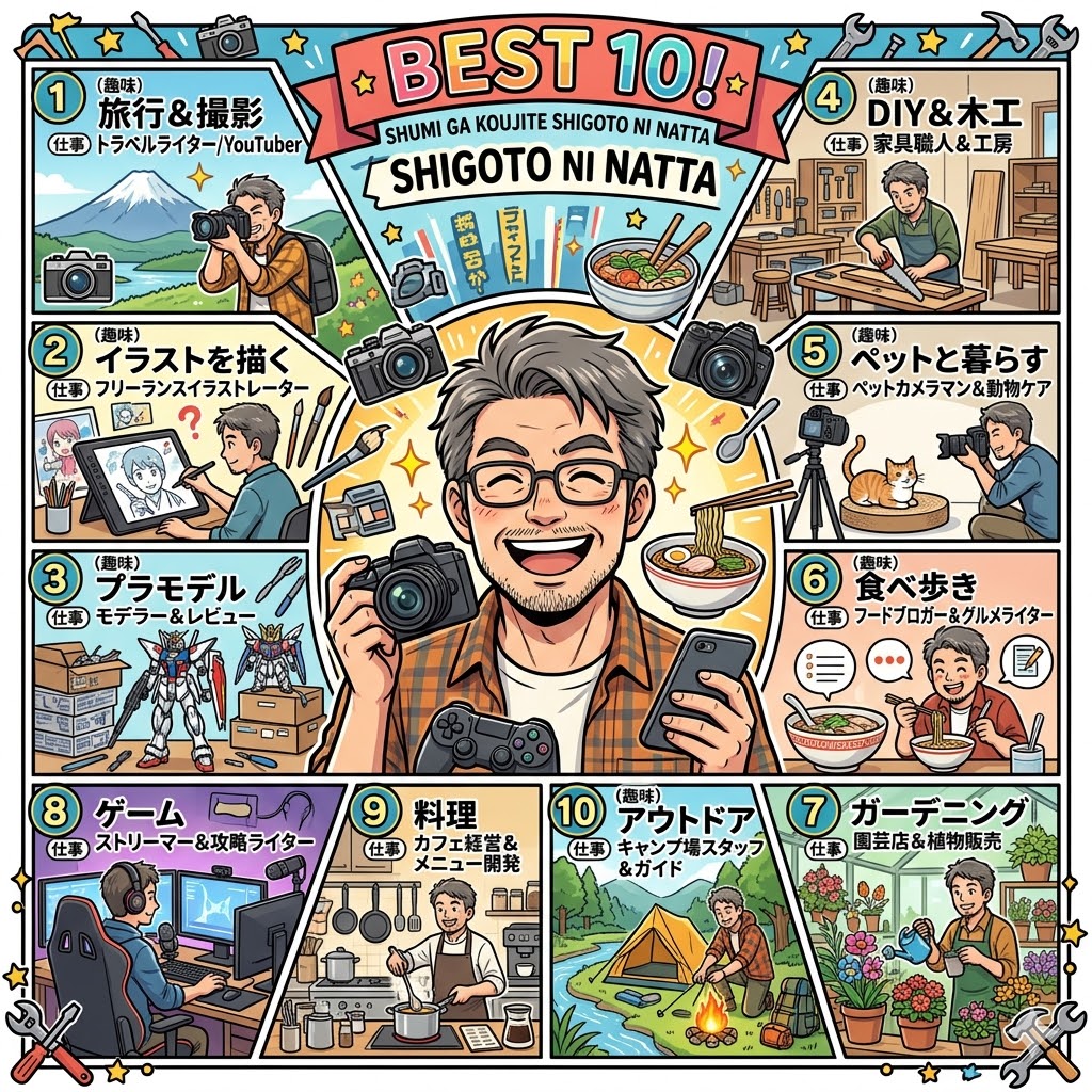 （中年男）「ベスト10」を入れたらどうなる？ | の人気AIイラスト・グラビア