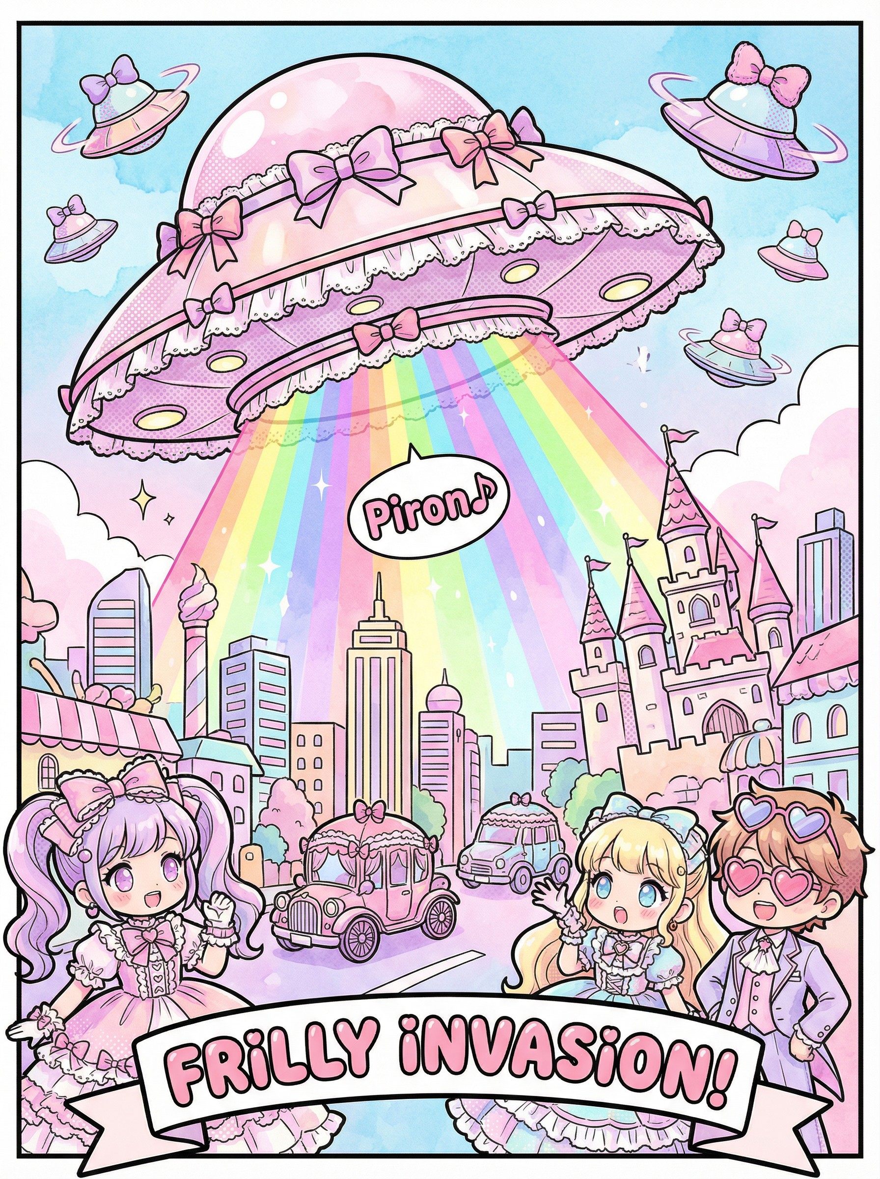 帰ってきたフリフリUFO | の人気AIイラスト・グラビア