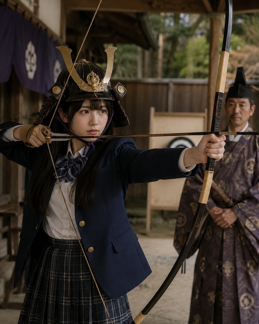 平安時代へタイムスリップした女の子