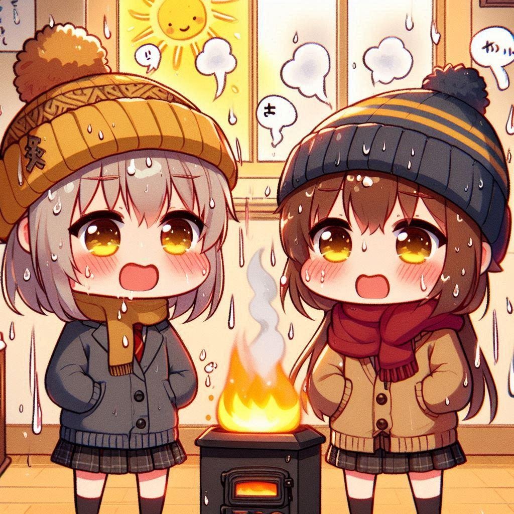 真夏のがまん大会