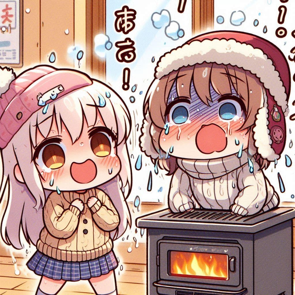 真夏のがまん大会