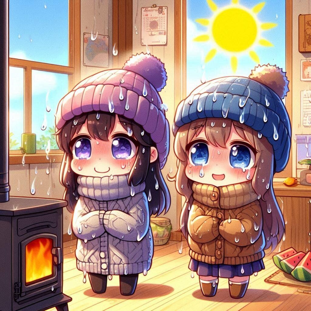 真夏のがまん大会