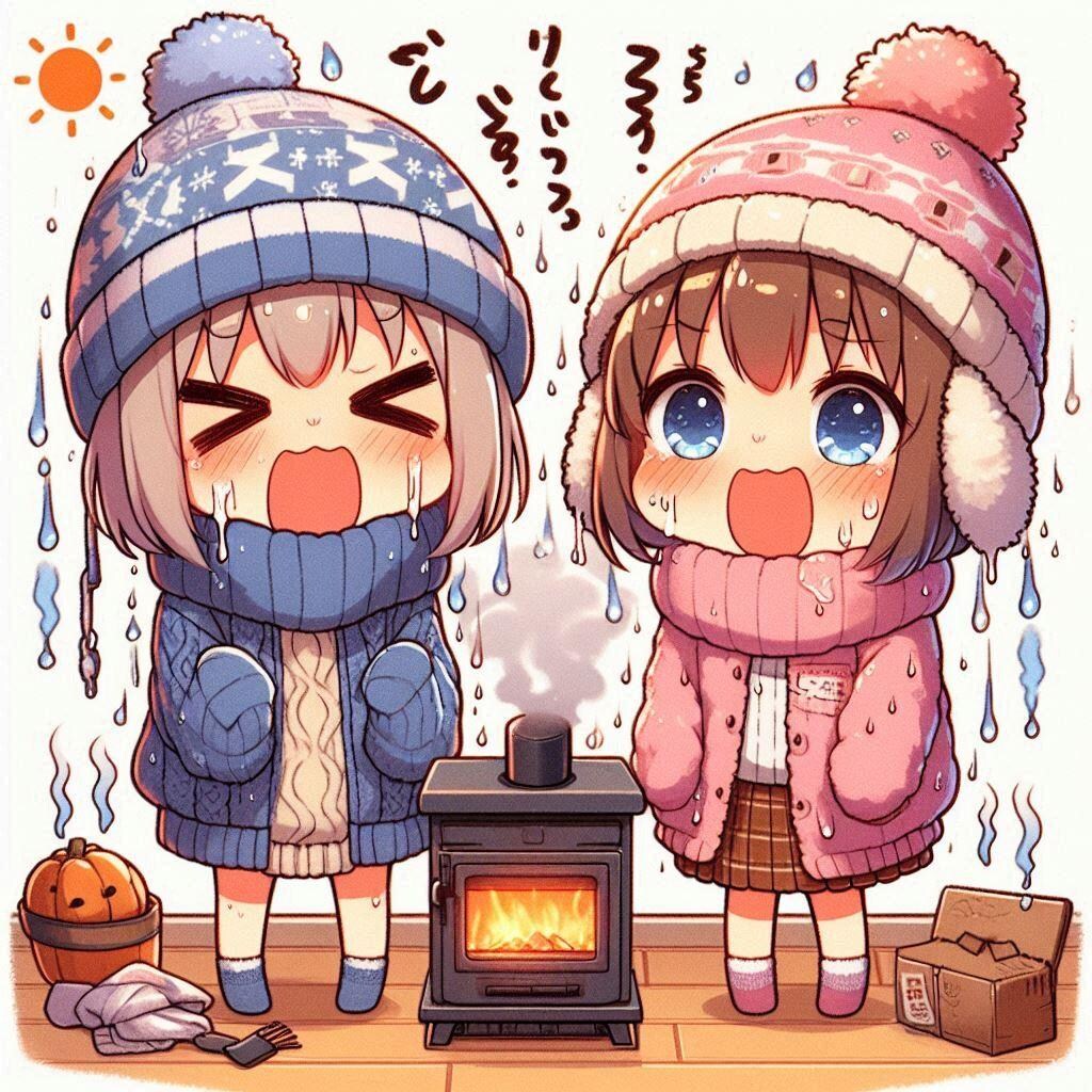 真夏のがまん大会