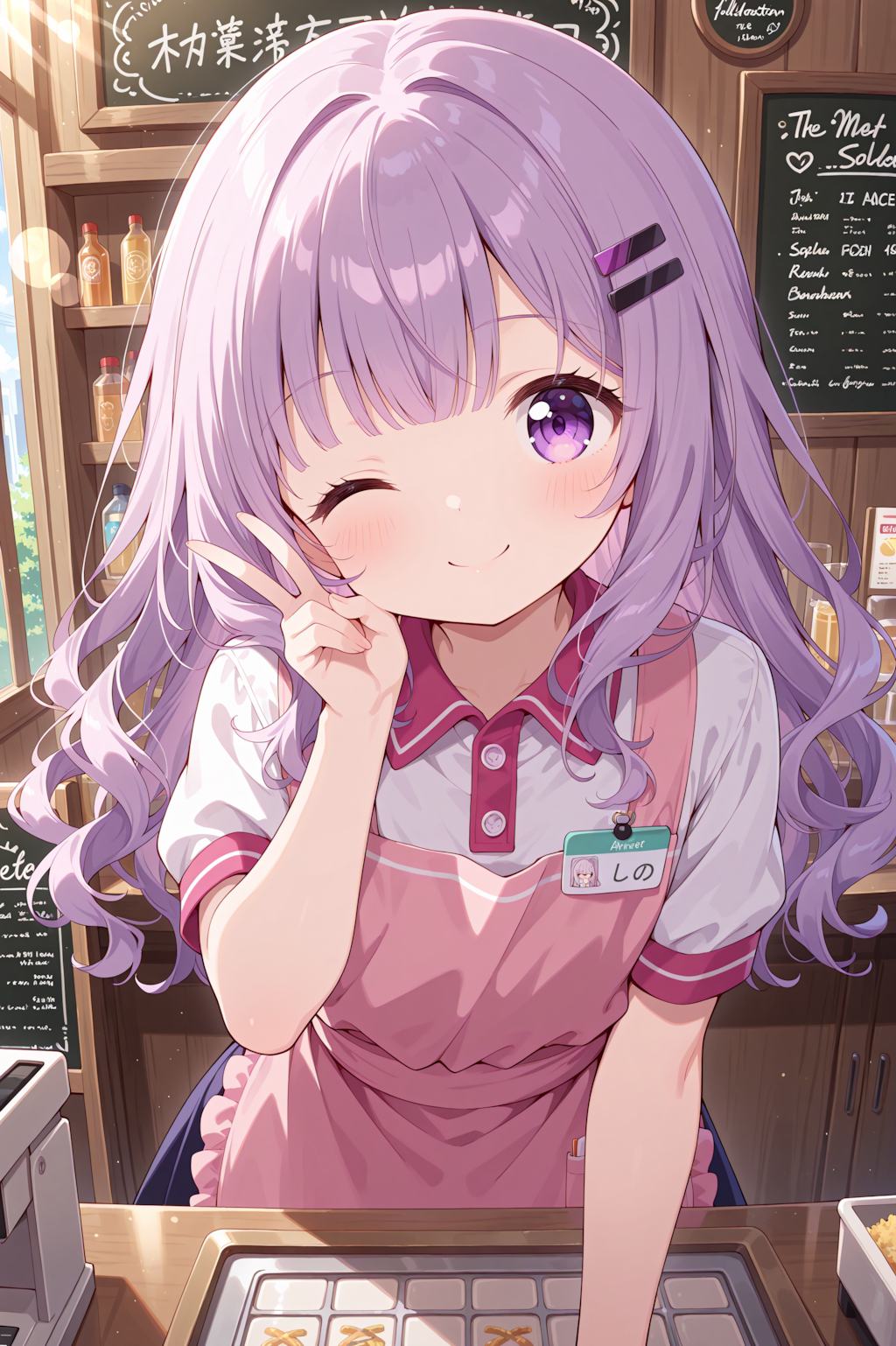 スマイル、お付けしますねっ！