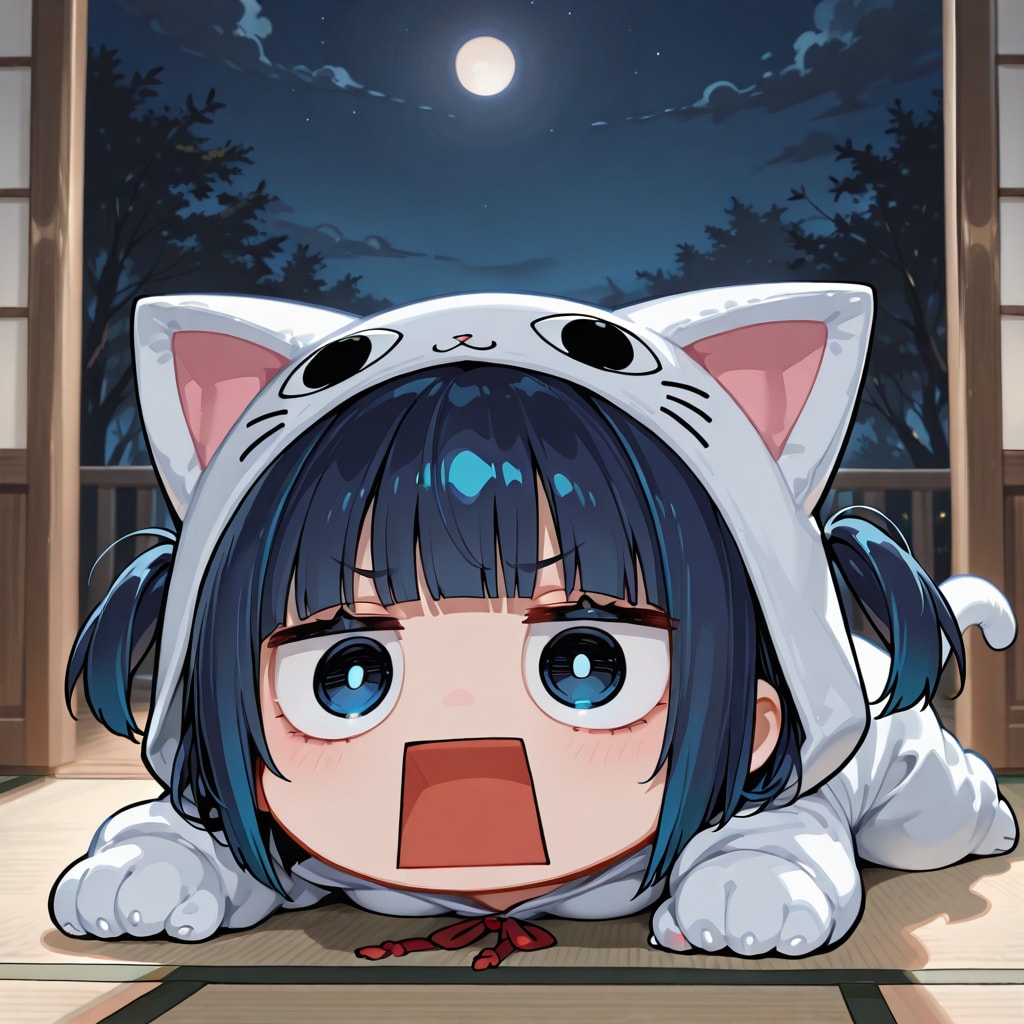 お盆休みが終わる…まだ休んでいたい‼️😭 | の人気AIイラスト・グラビア