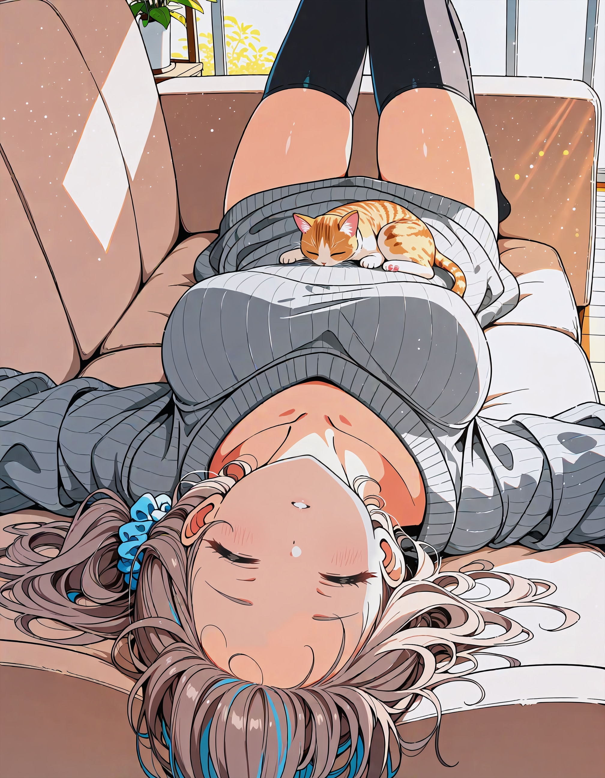 午睡 | の人気AIイラスト・グラビア