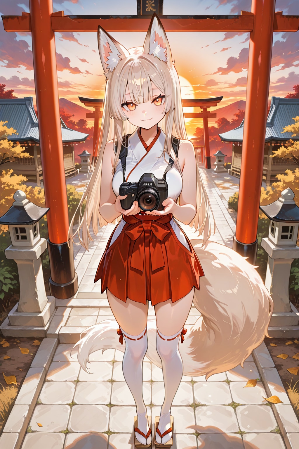 けも耳神社の咲耶ちゃん