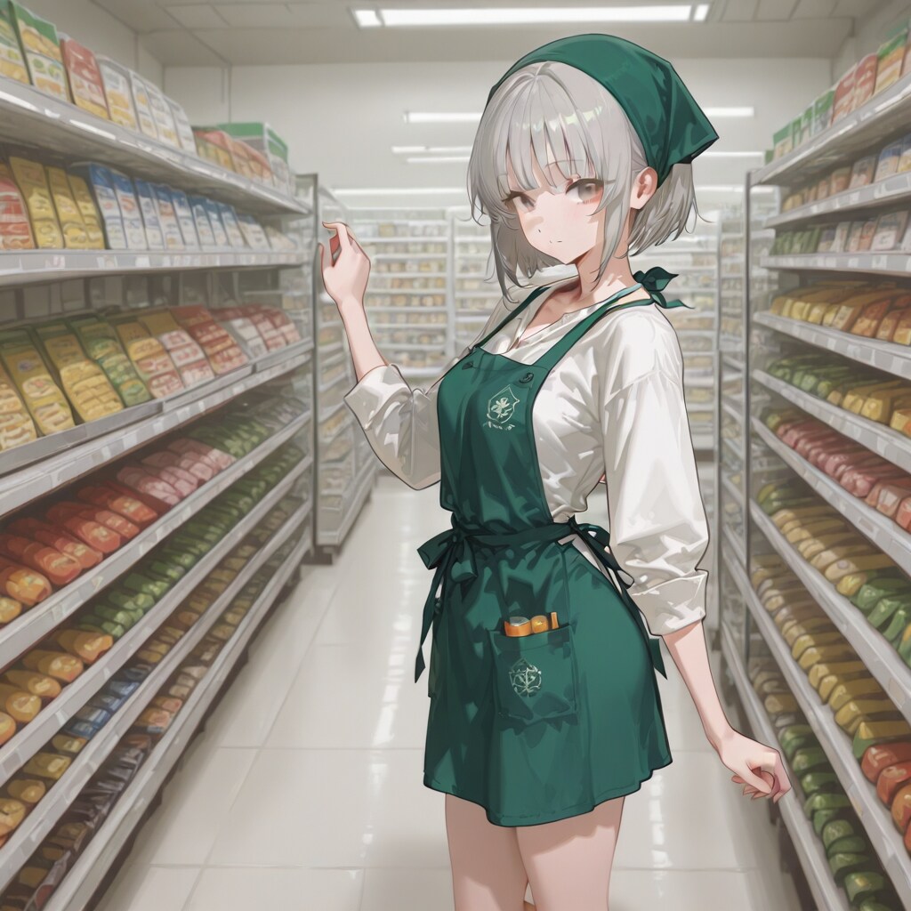 生成機能の店員