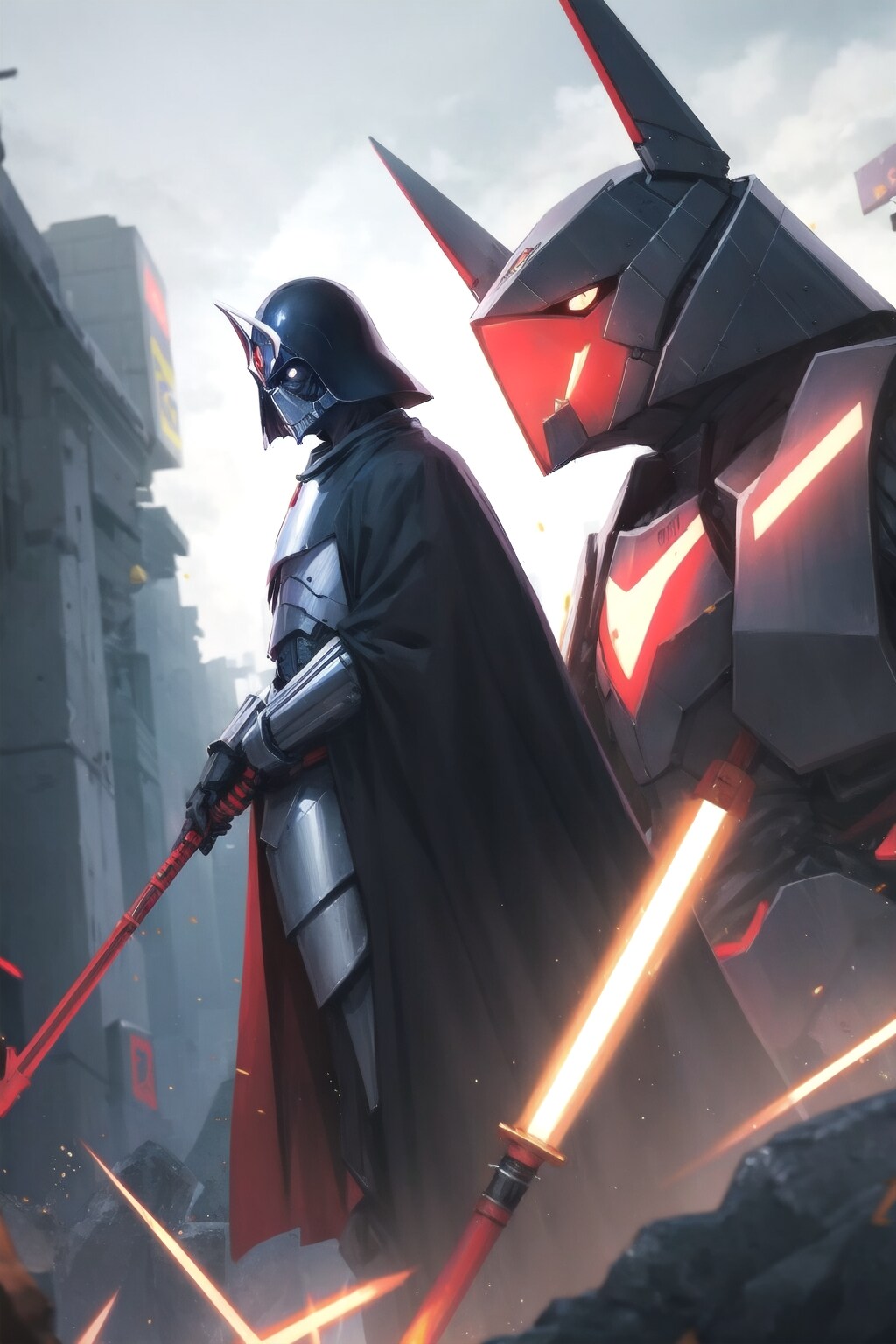 暗黒面 | の人気AIイラスト・グラビア