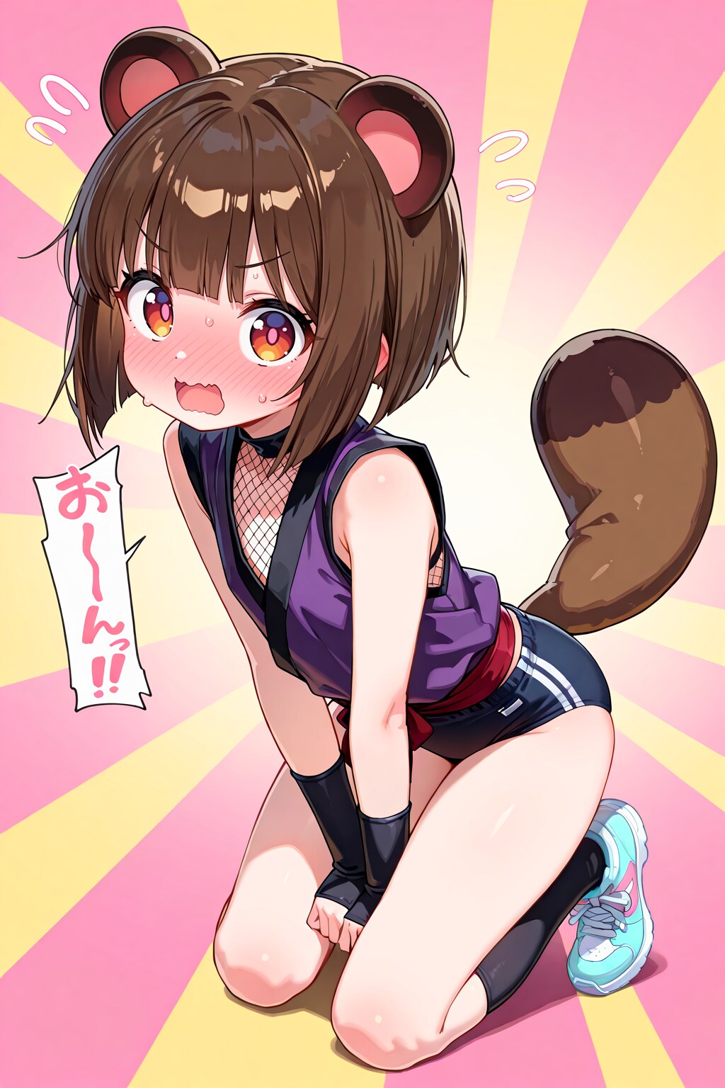 忍ルマと化したかざまさんちのあましちゃん！