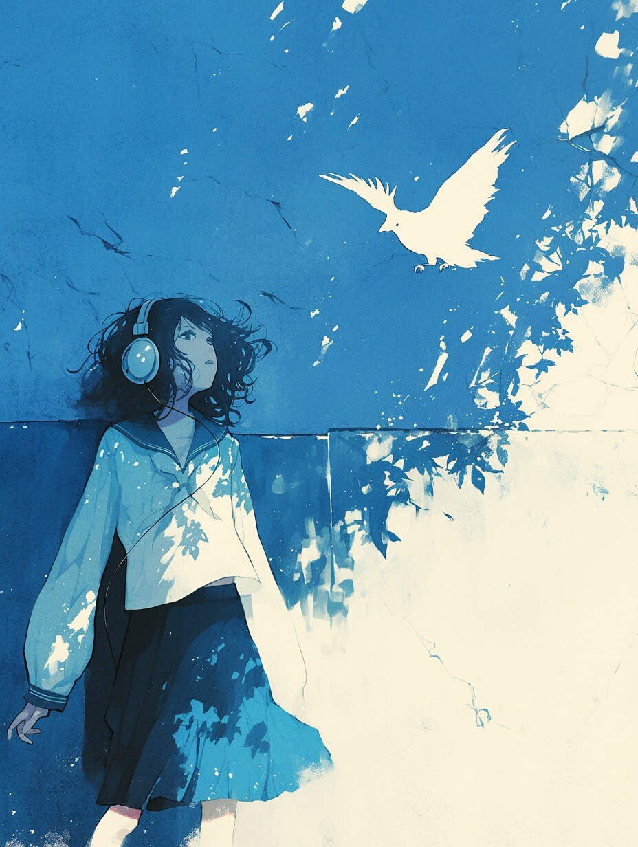 青鳥 | の人気AIイラスト・グラビア