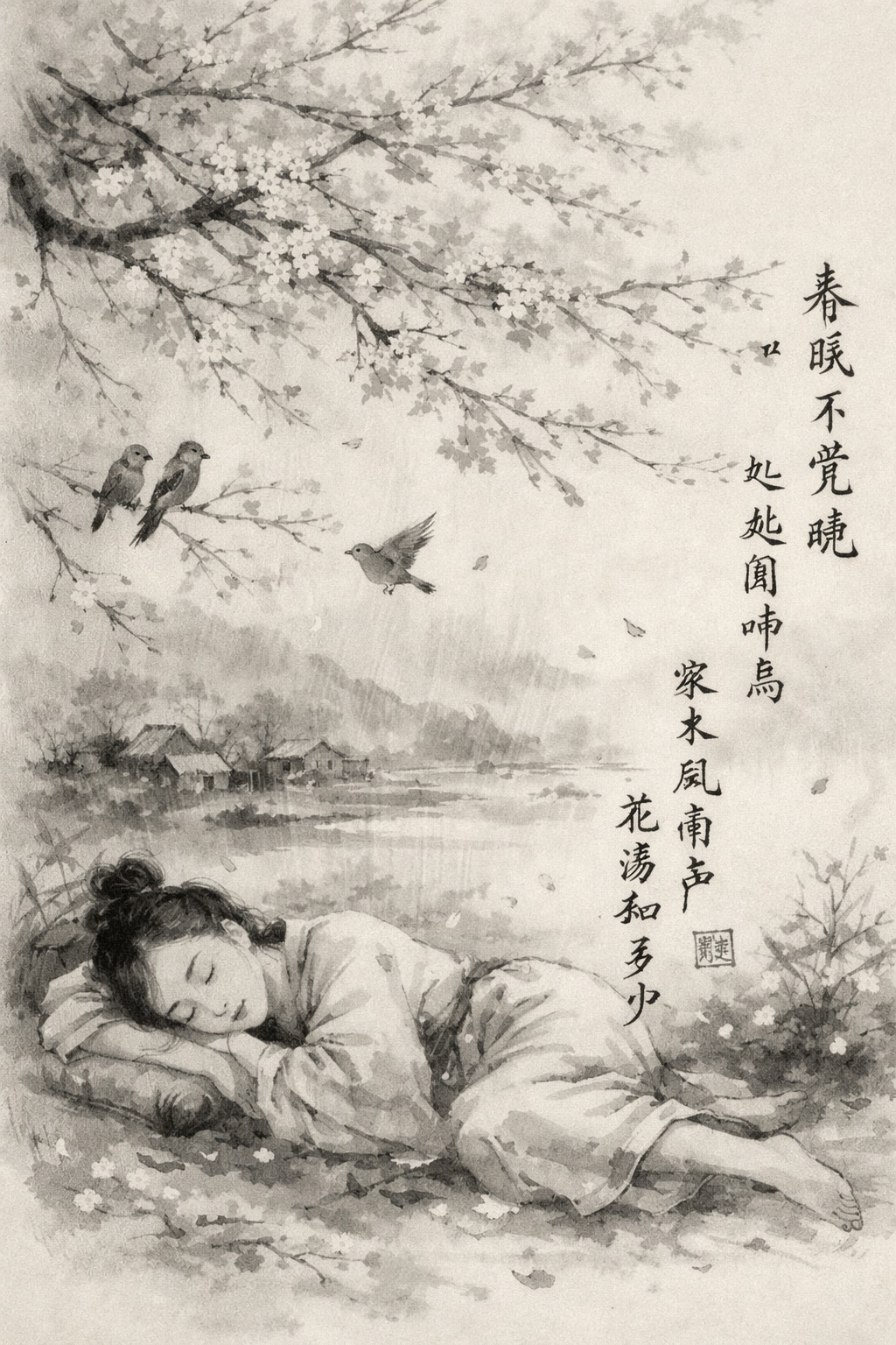 春眠不覚暁 | の人気AIイラスト・グラビア