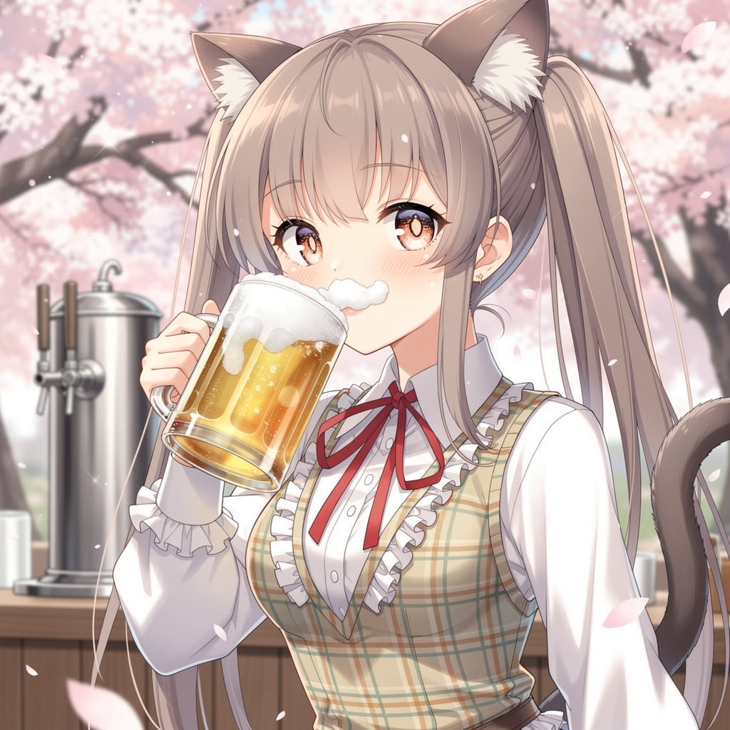 茶ツイにゃん。泡髭 | の人気AIイラスト・グラビア