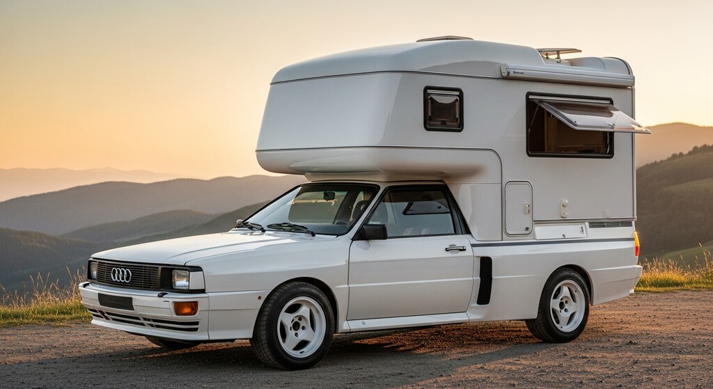 アウディクワトロキャンピングカー